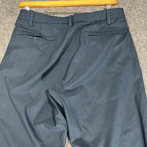 Lululemon ABC Classic Fit Trouser Pants Mens 32 Zip Fly Pockets Blue Stretch - Picture 6 of 6